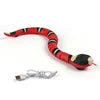 Automatic Interactive Smart Sensing Plastic Snake Tease Cat Toys USB Charging Eco-Friendly Cat Accessories