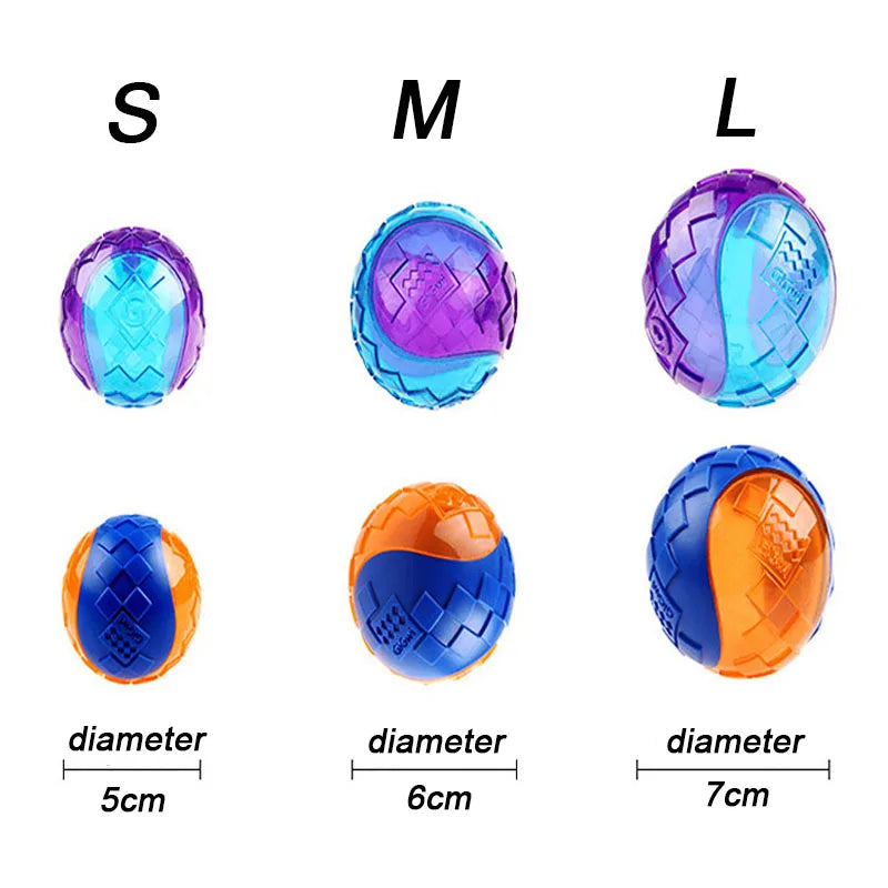 Dog Toys for Large Dogs Interactive Training Ball Puppy Pitbull Labrador Samoyed Sausage Dog Outdoor Interactive Game Chew Toys