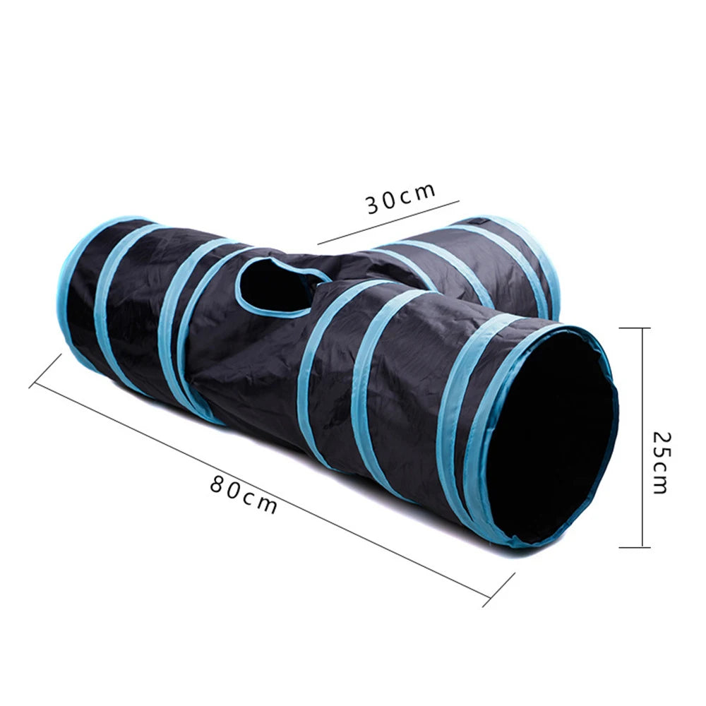 5/4/3Holes Cat Tunnel Tube Funny Kitten Toys Foldable Toys For Cat Interactive Cat Training Rabbit Animal Play Games Pet Product