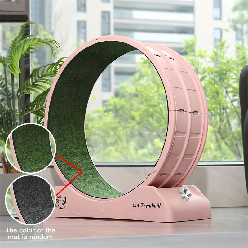 Wholesale Cat Toys Household Interactive Pet Tread Exercise Running Wheel Cat Climbing Frame Cat Treadmill