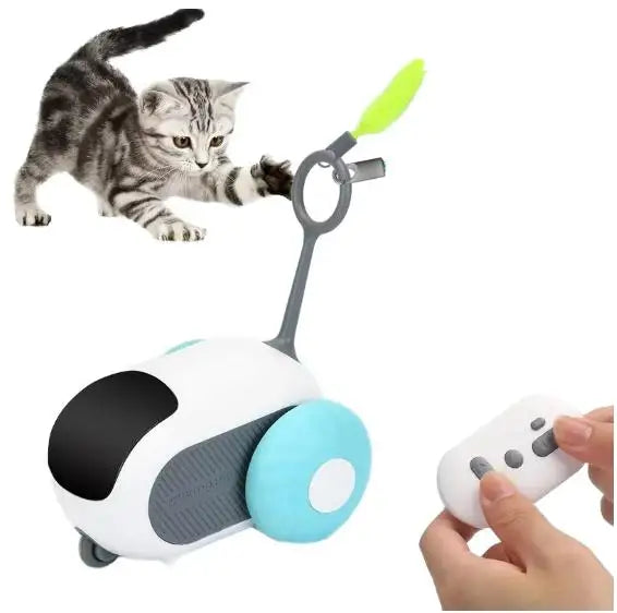 Remote Control Pet Smart Car Toy Electronic Pet Novelty Gift Smart Cat Toys Remote Control Electronic Interactive Cat Toy