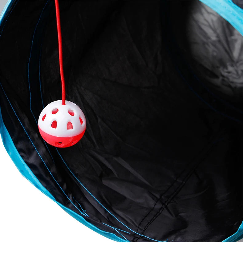 5/4/3Holes Cat Tunnel Tube Funny Kitten Toys Foldable Toys For Cat Interactive Cat Training Rabbit Animal Play Games Pet Product