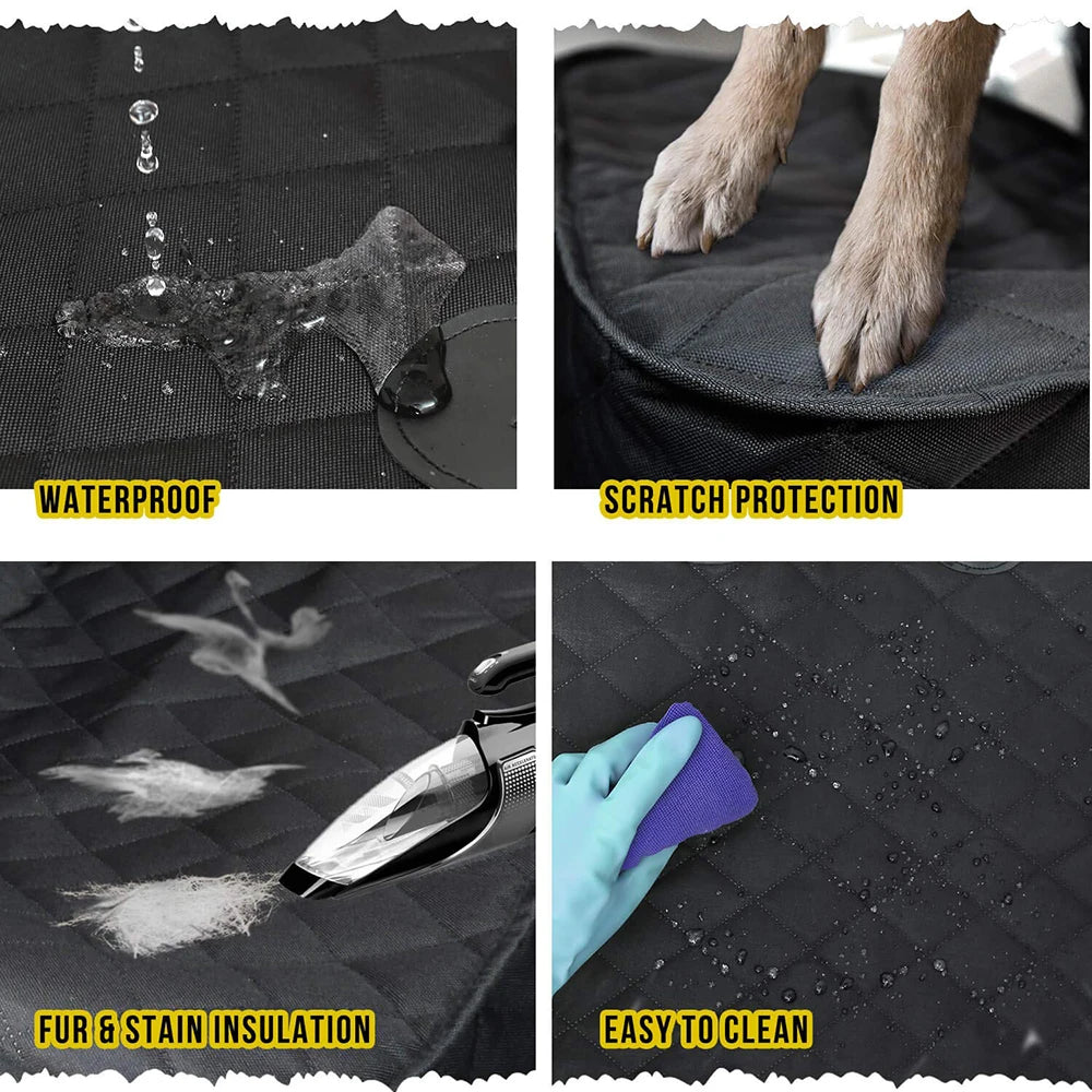 Dog Car Seat Covers 100% Waterproof Pet Cats Carrier Mat Seat Cover for Cars Trucks and SUV Front Seat Dog Accessories