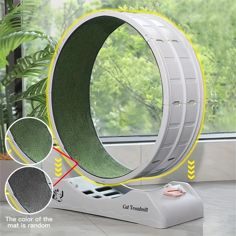 Wholesale Cat Toys Household Interactive Pet Tread Exercise Running Wheel Cat Climbing Frame Cat Treadmill