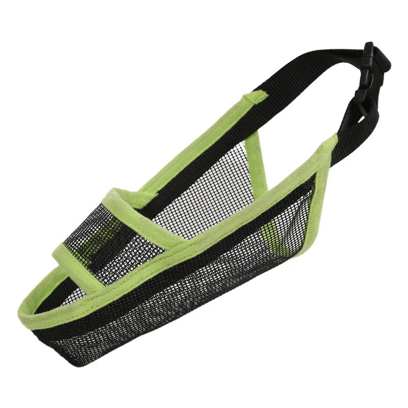 Dog Muzzle Breathable Mesh Anti Barking Pet Muzzle for Large Dogs Adjustable Anti-Biting Puppy Mouth Cover Dog Accessories