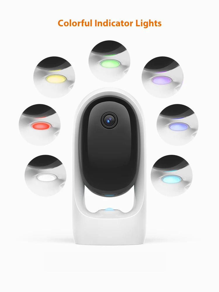 Interactive Cat Toys with USB Rechargeable Smart Cat Laser Toy for Indoor Cat Toys