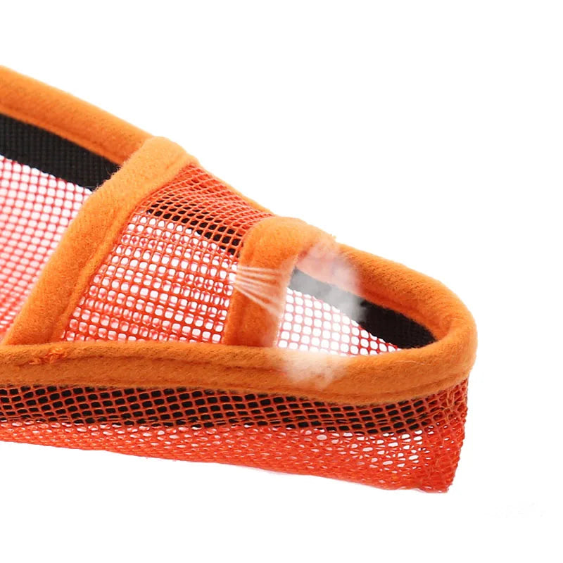 Dog Muzzle Breathable Mesh Anti Barking Pet Muzzle for Large Dogs Adjustable Anti-Biting Puppy Mouth Cover Dog Accessories