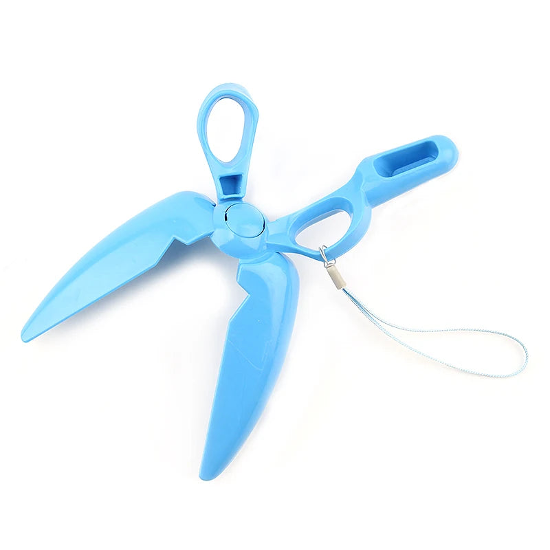 Outdoor Scissors Shape Design Dog Pooper Scooper Portable Pet Dog Cat Feces Level Shovel Pets Cleaning Tools Dog Accessories