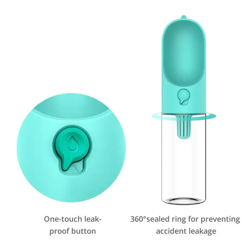 PETKIT Dog Water Bottle Portable Outdoor For Dogs Cats Walking Travel Feeder Water Bowl Filter Bottle Dispenser Dog Accessories