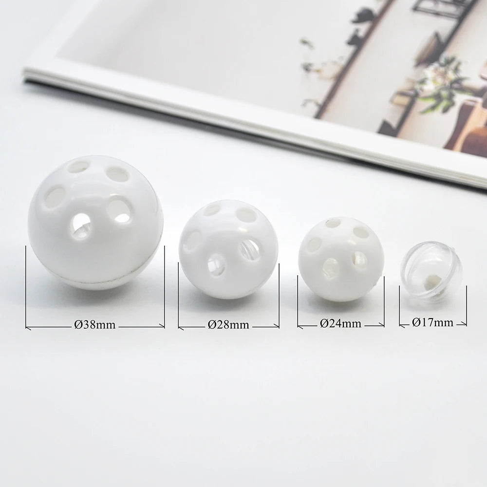 30pcs/50pcs/100pcs Squeaker for Toys Rattle Ball Noise Generator Insert Dog Toy Chew  Multi-Specification Plush Toy Accessories