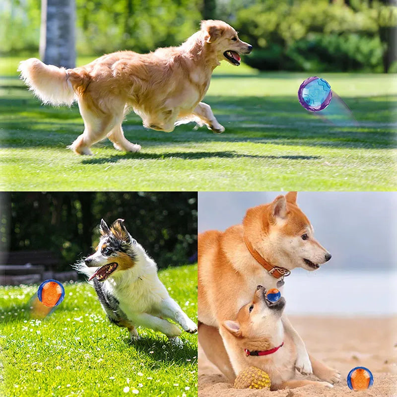 Dog Toys for Large Dogs Interactive Training Ball Puppy Pitbull Labrador Samoyed Sausage Dog Outdoor Interactive Game Chew Toys