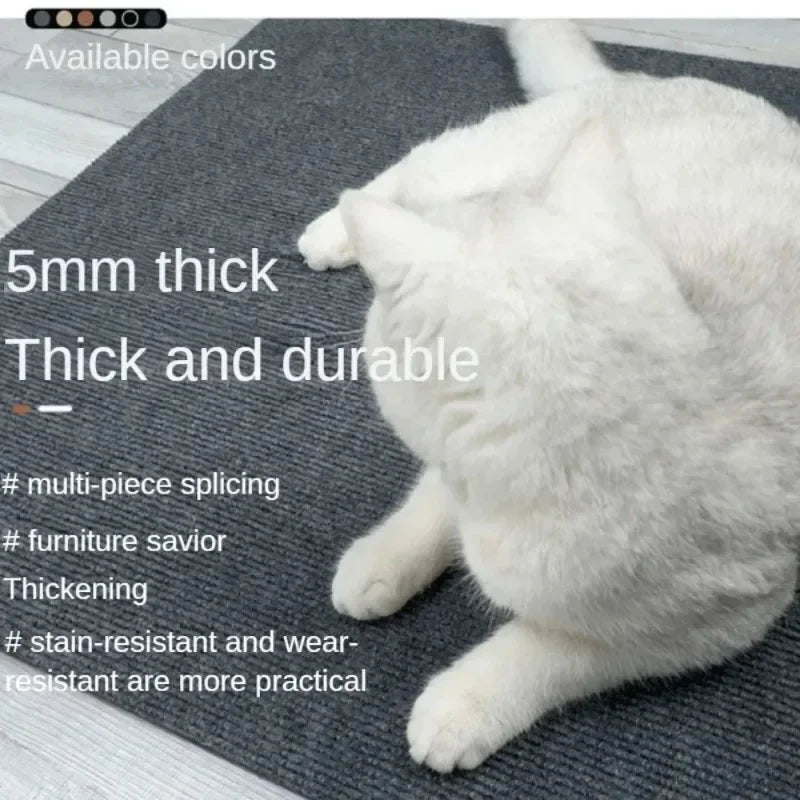 Self-adhesive Anti Cat Scratch Sofa Cats Scratch Board Sofa Protection Paws Sharpen Trimmable Carpet Cats Scratch Board Cat Toys