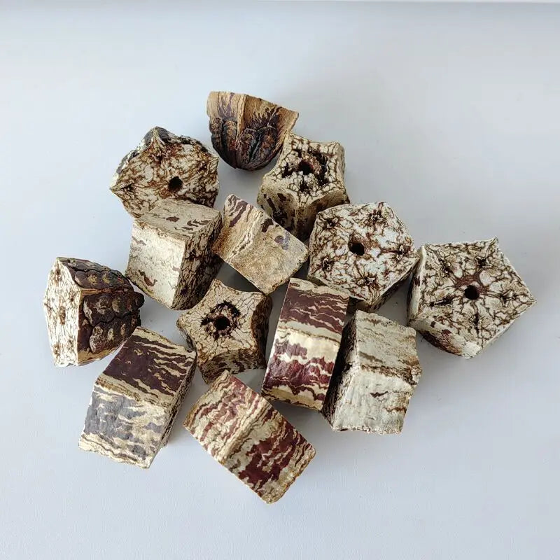 Bird Parrot Toys Birdcage Hanging Molar Toys Natural Wooden Blocks Parrot Chewing Toys Parrot Cage Colorful Hanging Decoration