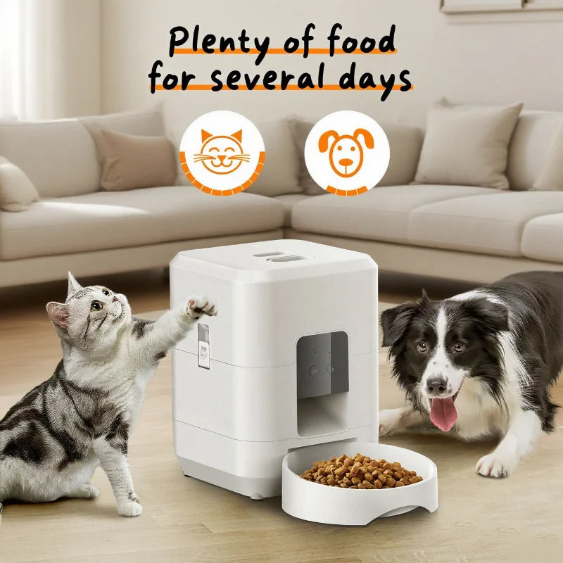 2L Automatic Pet Feeder Wifi version Smart Cat Feeder Dog Slow Food Dispenser Regular And Quantitative Feeding Cat Accessories