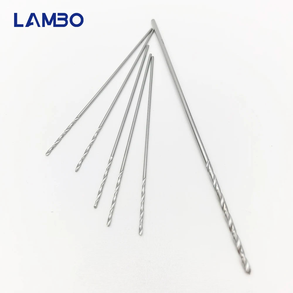 10pcsDrill Bits with General Connection Veterinary Orthopedic Drill Hand Tools Dog Accessories Pet Products Surgical Instruments