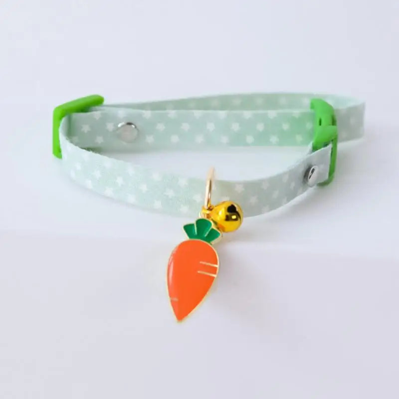Collar Sakura Heart Fruit Cat Plaid Cat Collars Bell Cartoon Necklace Adjustable Collar for Cat Small Dog Pet Cat Accessories