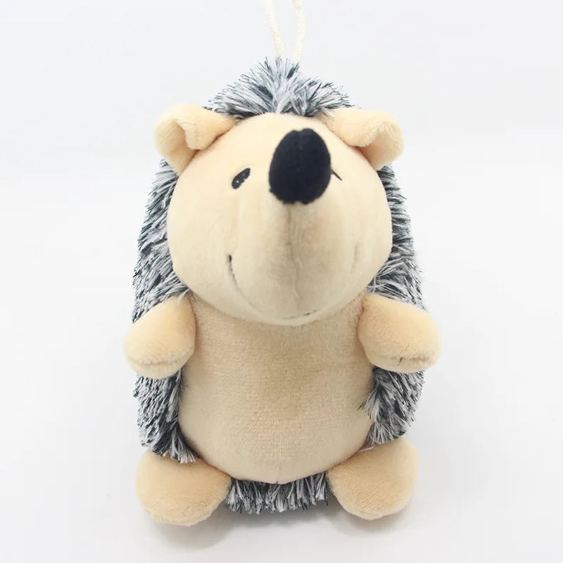 Hedgehog Soft Plush Dog Toys Small/Large Dogs Interactive /Squeaky Sound Toy Chew Bite Resistant toy Pets Accessories Supplies