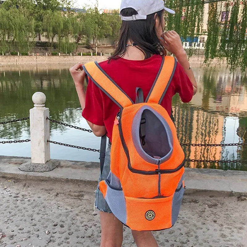 Breathable Backpack for Dog Accessories Small Cats Puppy Carrier Moving Transport Bag for Dogs Portable Pet Travel Supplies