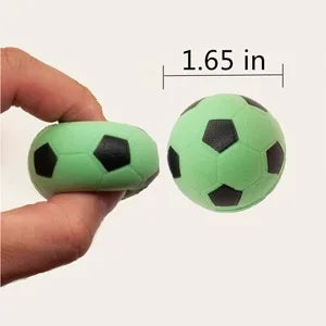 4pcs Cat Toys Latex Foam Ball Interactive Chasing Self Entertainment Teething Toys Soft Comfortable Fast Rebound Pet Supplies