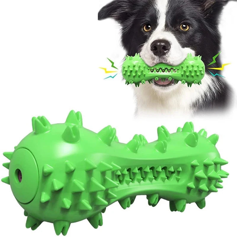 Rubber Dog Chew Toy Teeth Cleaning Pet Toothbrush Chewing Stick Toys for Dog Chew Toy Elasticity Soft Pet Tooth Cleaning