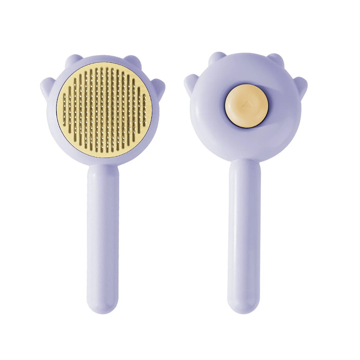 Pet Hair Remove Comb Self-cleaning Cat Slicker Brush Pet Waste Hair Comb For Cats Grooming Brushes Dog Combs Cat Accessories