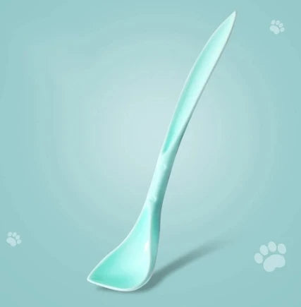 Portable Silicone Dog Cat Canned Lid 2-in-1Food Sealer Spoon Pet Food Cover Storage Fresh-keeping Lids Bowl Dog Accessories