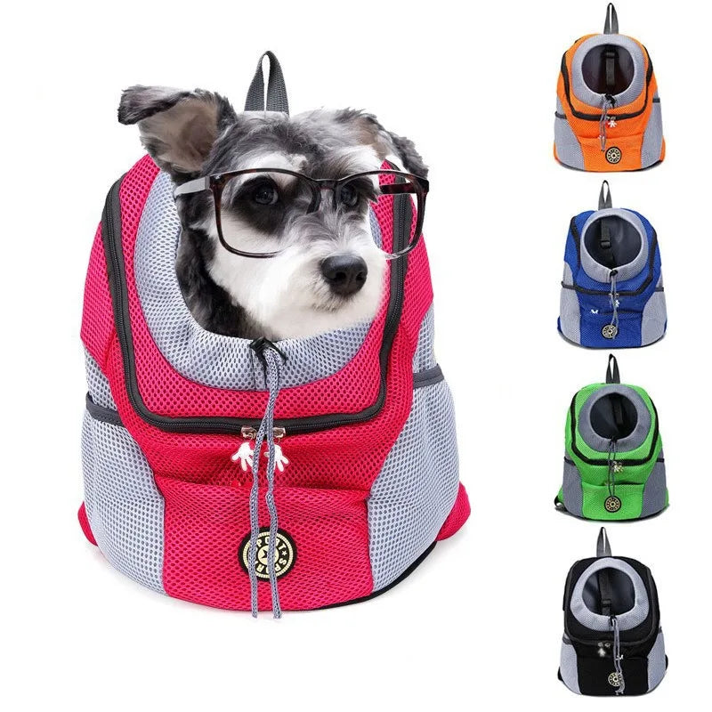 Breathable Backpack for Dog Accessories Small Cats Puppy Carrier Moving Transport Bag for Dogs Portable Pet Travel Supplies