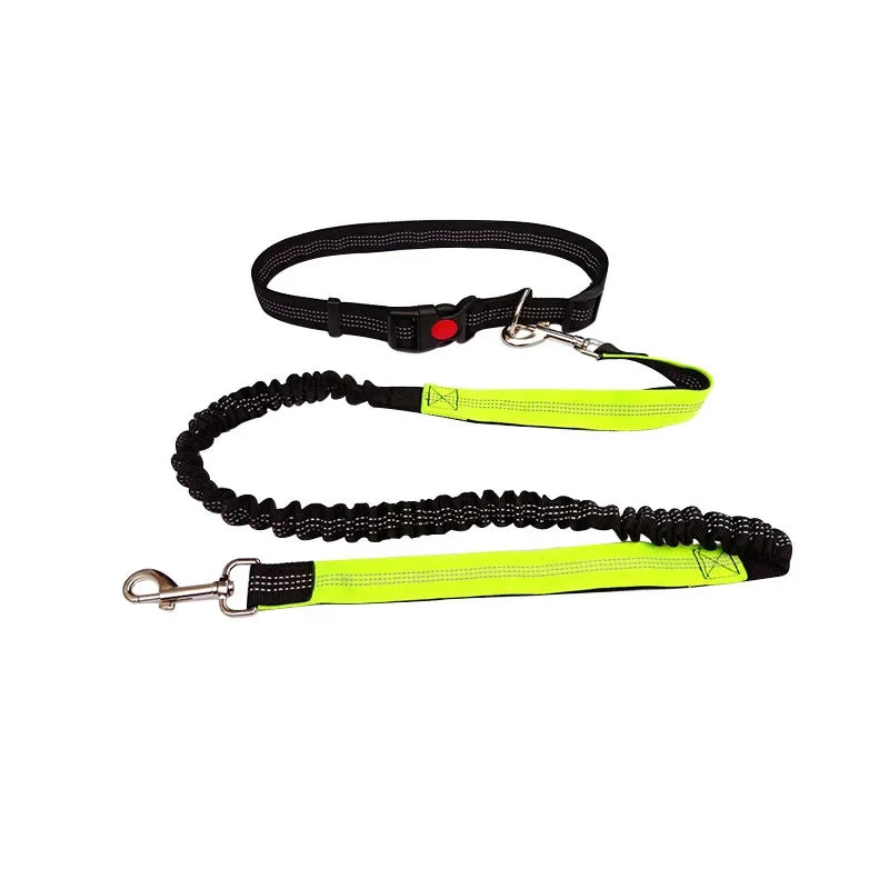 Hand Free Dog Leash for Pet Walking Running Jogging Adjustable Dog leash Chest Strap Waist Belt Traction Rope Dog Accessories