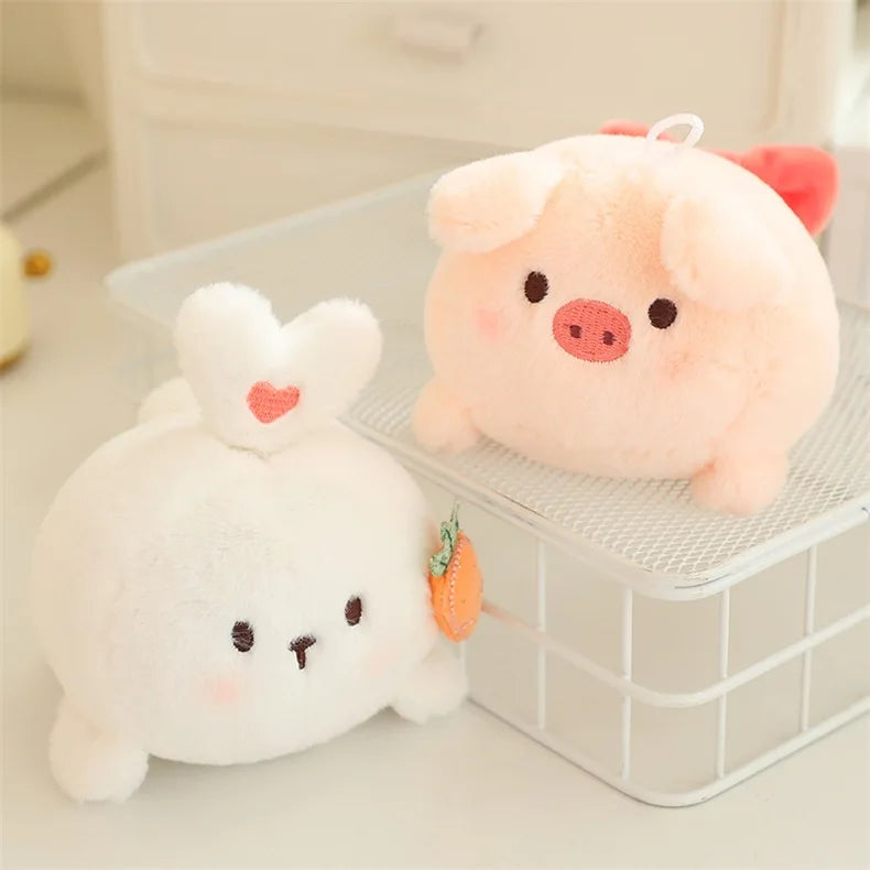 Kids Rope Simulation Animal Plush Tail Wagging Cute Cat Dog Toys for 2-4 Year Old Todder Toys Baby Christmas Birthday Gifts