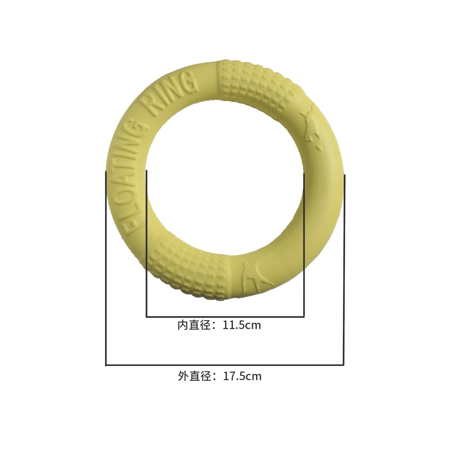 Mini Dog Toys Training Ring Puller Puppy Flying Disk Chewing Toy Outdoor Interactive Toys For Dogs Game Playing Toys For The Dog