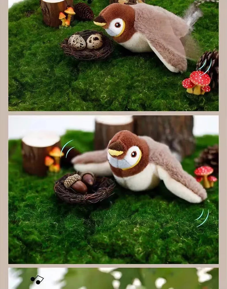 Interactive Flying Bird Cat Toy (with Catnip) Toy Flapping Bird Cat Toy Flying Interactive Flapping Chirping Bird Cat Toy