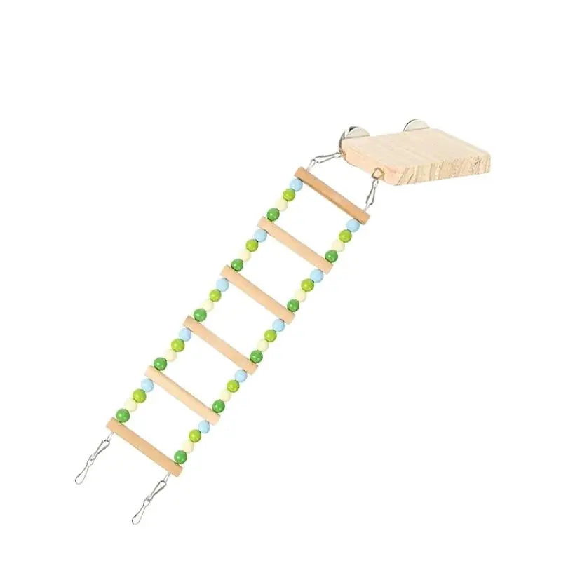 Bird Parrot Toys Ladders Swing Chewing Toys Hanging Pet Bird Cage Accessories Hammock Swing Toy for Small Parakeets