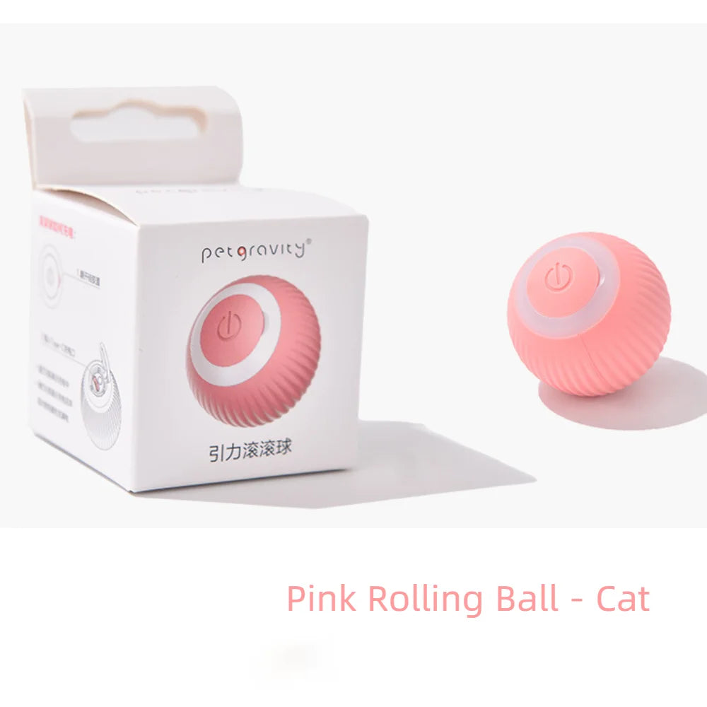 Smart Dog Toy Ball Electric Automatic Moving Bouncing Rolling Ball USB Charging Dog Toys for Puppy Birthday Gift Dog Accessories