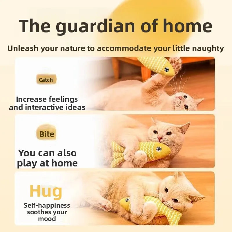 Cat Mint Toys Flaxseed Fish Toys Cat Mint Small Fish Pets Cat Mint Toys Cat Toys Scratcher Catnip Toy Cat Fish Toy