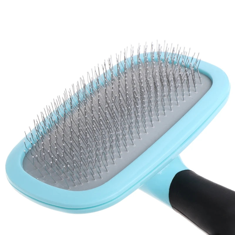 Cat Brush Self Cleaning Slicker Dog Brush Removes Loose Hair Mats Tangles Comb Soft Dog Puppy Pet Grooming Tool Cat Accessories