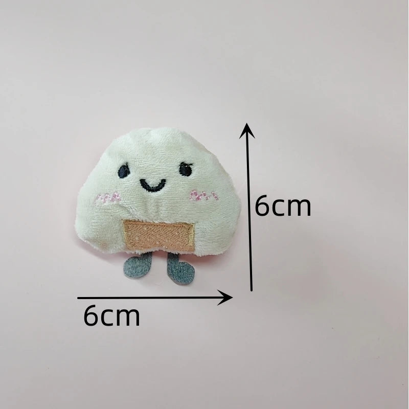 Pet Cute Plush Toy Set Cat Toy With Catmint Kitten Catnip Toy With Scent Cat Mini Catnip Toy Chewing Teeth Grinding Pet Supplies