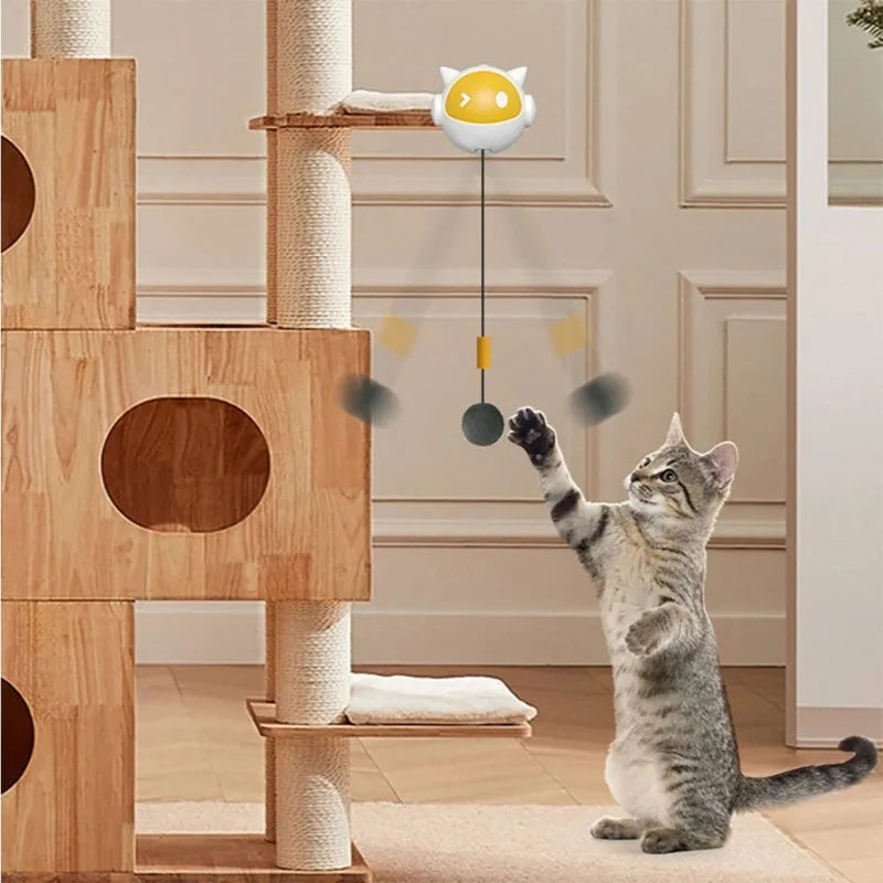 Automatic Lifting Cat Toy Ball Interactive Cat Ball Toy Electric Lifting Pet Toy Smart Pet Cat Ball Toys Cat Accessories