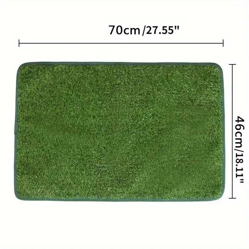 Artificial Grass Dog Toilet Puppy Cat Training Lawn Mat Pet Lawn Kitten Puppy Pee Grass Pad Kid Crawling Mat Dog Accessories