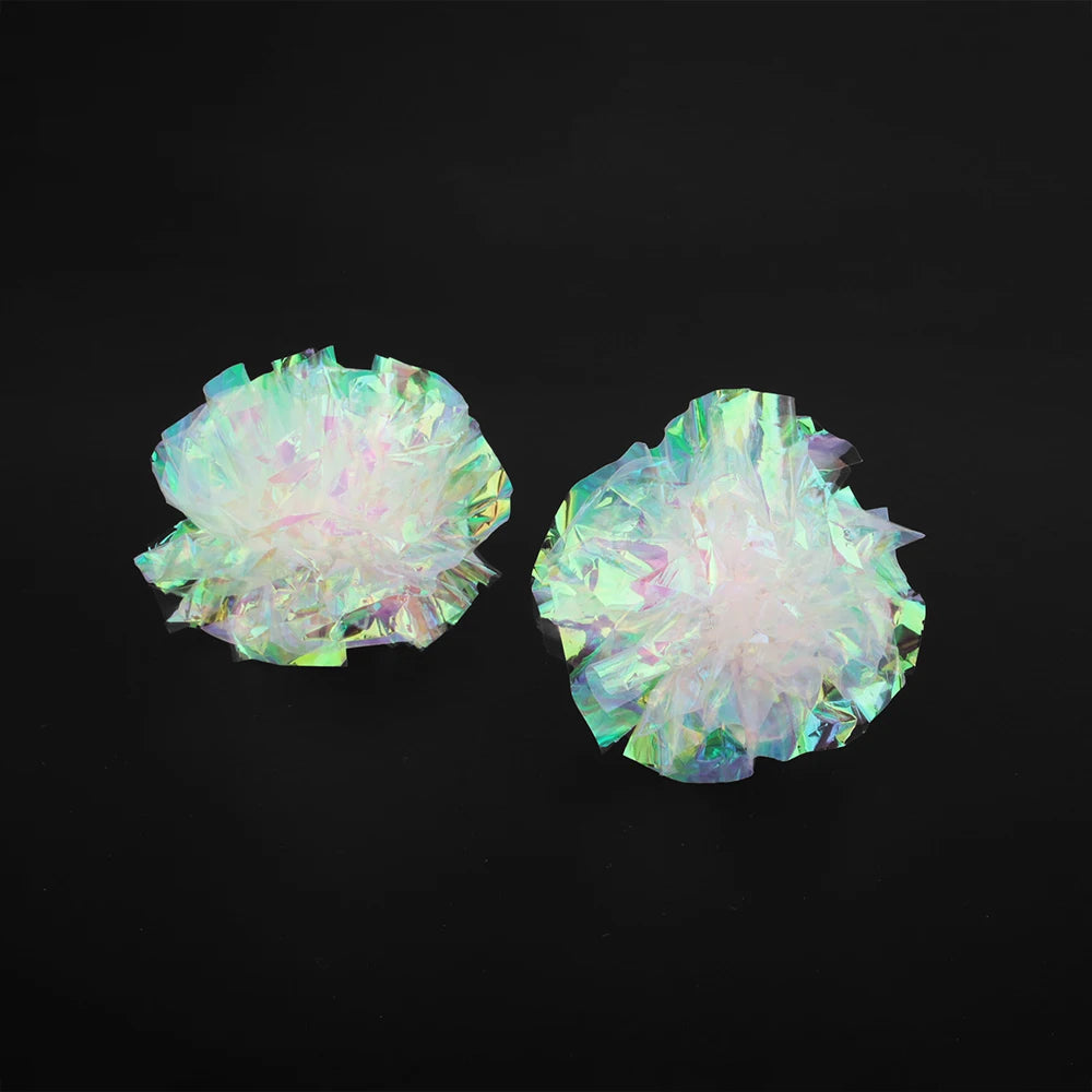 10pcs Pet Interactive Sound Balls Cat Toys Mylar Crinkle Ball Cat Toy