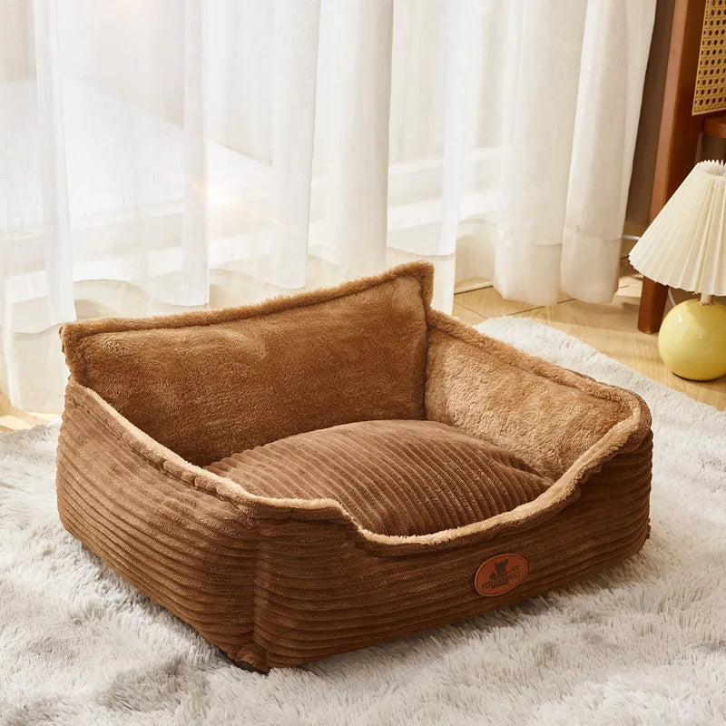 Pet Bed for Dogs and Cats Washable Dog Sofa for Small To Medium Breeds All-Season Mat Cozy Durable Dog Accessories Pet Supplies