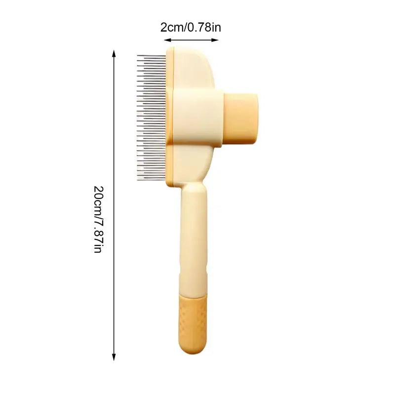 Pet Flea Comb Hair Comb Pet Hair Remover Cleaning Brush Cats Grooming  Deshedding Undercoat Comb Dog Accessories Tools