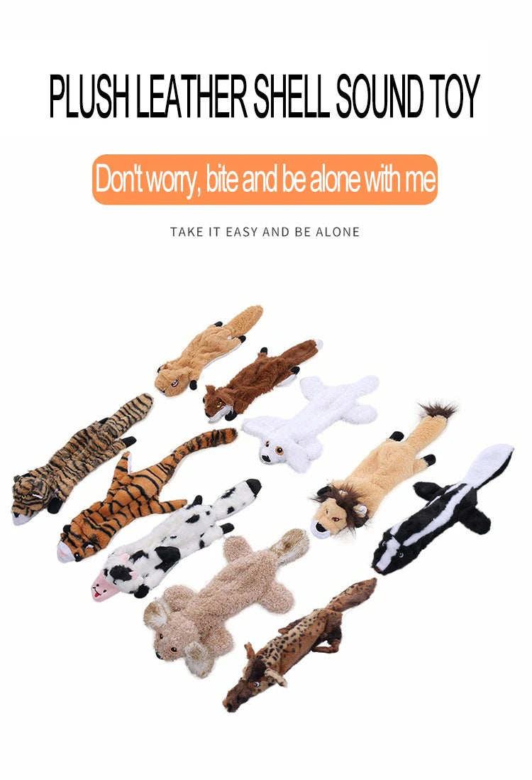 New Plush Toy for Dog Toy with Squeaker for Toys for Puppies Games Soft Toy for Dogs Big Dog Toys GWJ01