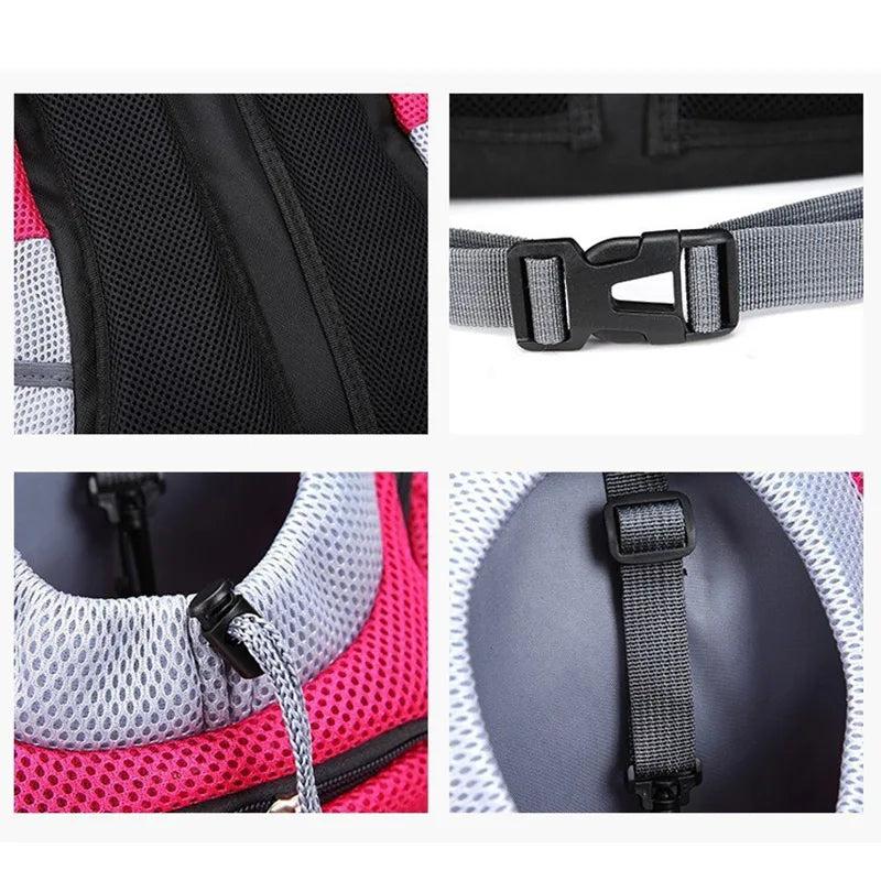 Breathable Backpack for Dog Accessories Small Cats Puppy Carrier Moving Transport Bag for Dogs Portable Pet Travel Supplies