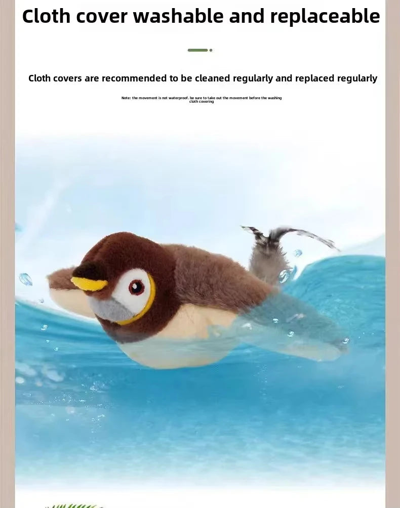 Interactive Flying Bird Cat Toy (with Catnip) Toy Flapping Bird Cat Toy Flying Interactive Flapping Chirping Bird Cat Toy