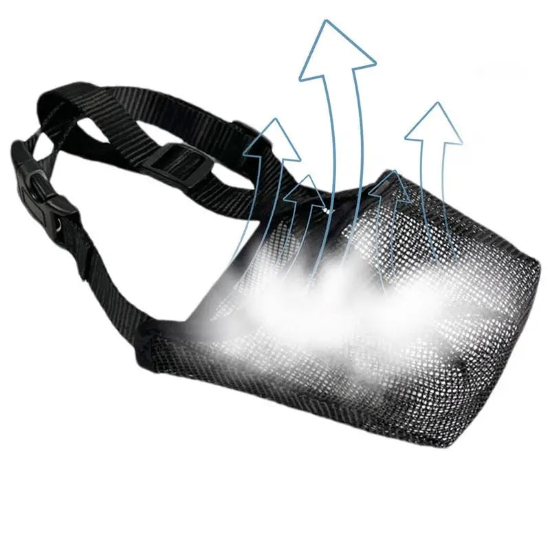 Dog Muzzle Basket Soft for Small Medium Large Size Breed Anti Biting Licking Chewing Adjustable Mesh Dog Accessories For Breath