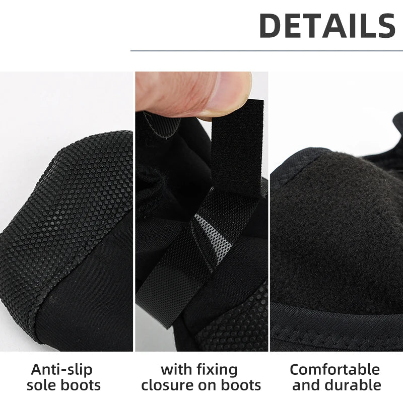 1pcs Pet Dog Shoes Outdoor Waterproof Dog Boot Dog Leg Injury Protection Cover Four Feet Universal Dog Boot Pet Dog Accessories