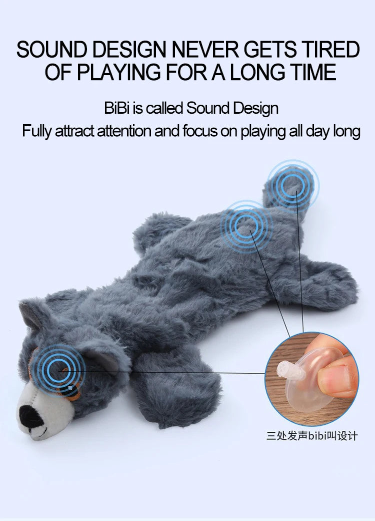 New Plush Toy for Dog Toy with Squeaker for Toys for Puppies Games Soft Toy for Dogs Big Dog Toys GWJ01