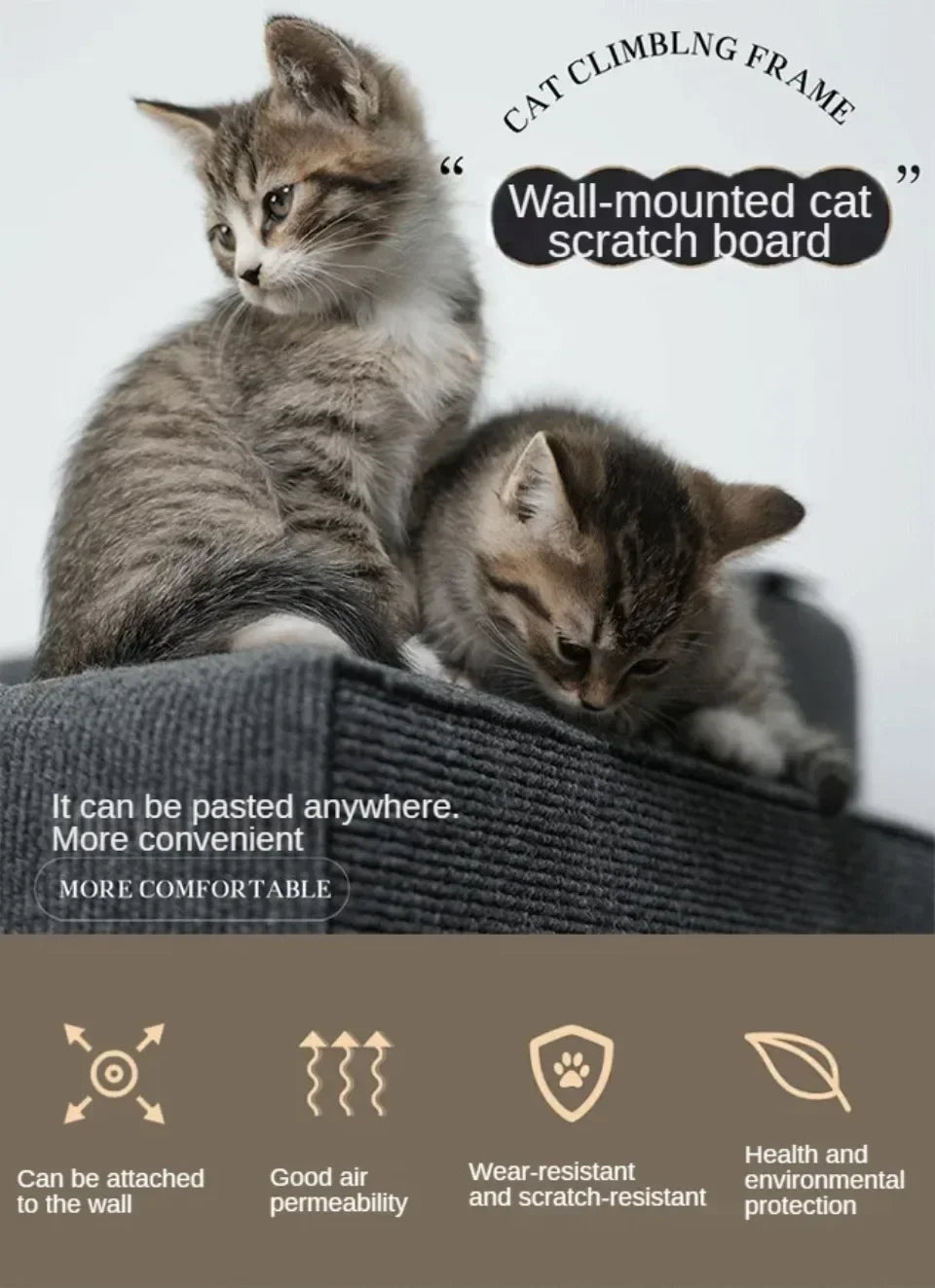 Self-adhesive Anti Cat Scratch Sofa Cats Scratch Board Sofa Protection Paws Sharpen Trimmable Carpet Cats Scratch Board Cat Toys