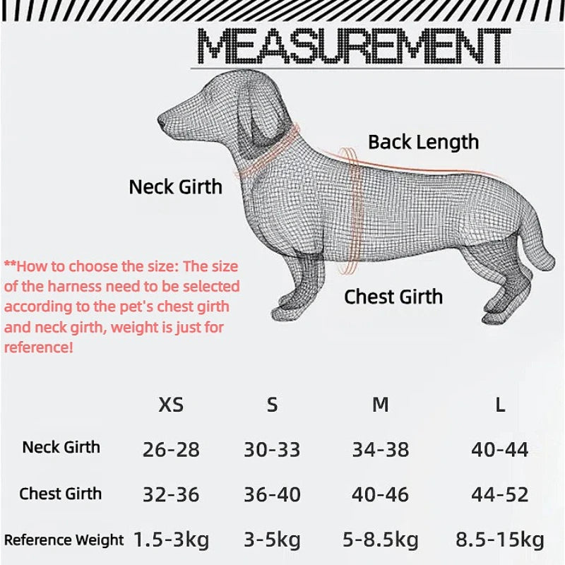 Dog Harness Leash Set Reflective Adjustable Pet Chest Strap Small Medium Dog Puppy Colorful Harness Cat Collars Dog Accessories