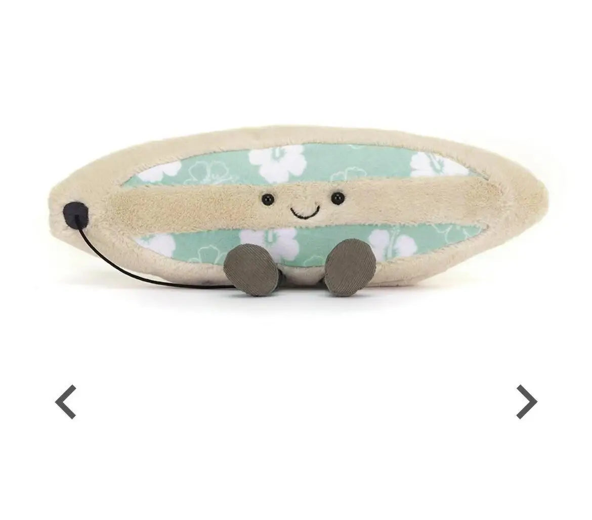 Summer Series Plush Cat Toy 10cm Coral Goggles Surfboard Interactive Doll for Pets Scene Decoration Christmas Gift Idea Gift